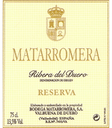 Matarromera Reserva 2018
