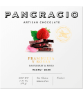 Mini Tableta Chocolate Negro Pancracio Frambuesa y Rosas 40gr